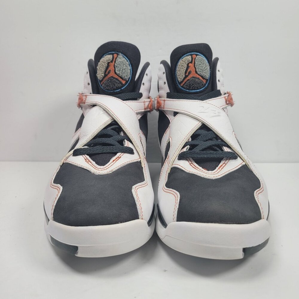Air Jordan 8 Retro LS 2007 Men's White Black Toes Shoes 317258 104 US Size 11 - Picture 3 of 8